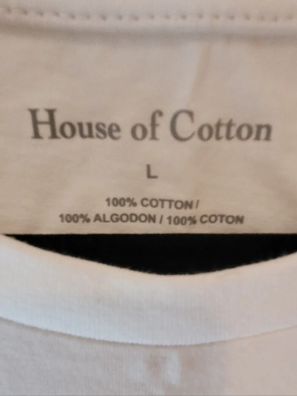 HOUSE of COTTON NWT Don't Mess With a Black Cat Graphic Tee - White